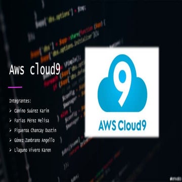 Aws Cloud9   exposición.