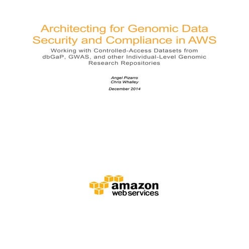 How to Secure Genomic Data in the Cloud
