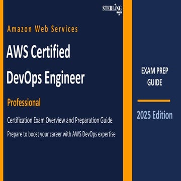 AWS DevOps Exam Overview Certification Guide and Prep | PDF