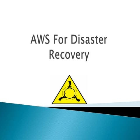 Aws for disaster recovery - DevOps Union