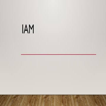 Aws education interest to enhance career IAM.pptx