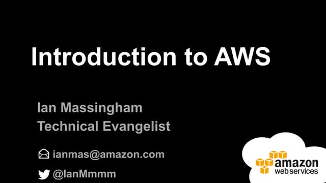 An Introduction to AWS