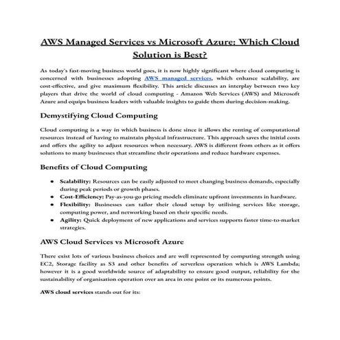 AWS Managed Services vs Microsoft Azure_ Which Cloud Solution is Best_.pdf