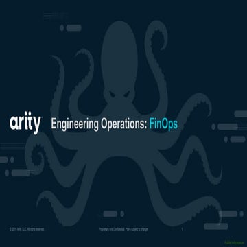 "FinOps and its role in Arity / Allstate" - Mike Rosenberg at the Chicago AWS...