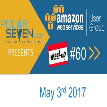 AWS User Group Sydney - Meetup #60