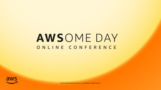 강의 1: AWS 클라우드 개념:: AWSome Day Online Conference
