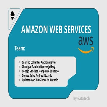 AWS_Presentacion Explicacion de todos los servicios de AWS