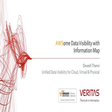 AWSome Data Visibility with Information Map