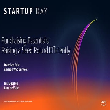 AWS Startup Day Guadalajara - Fundraising