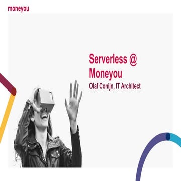 Moneyou @ AWS summit amsterdam 2019