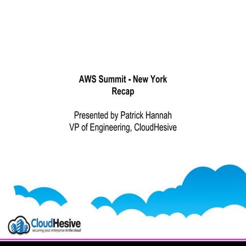 AWS Summit New York Recap 2016