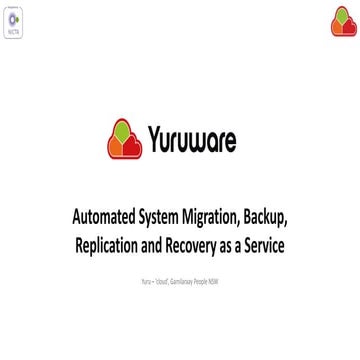 Automated System Migration, Backup, Replication and Recovery as a ...