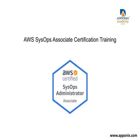 Aws sys ops associate certification training