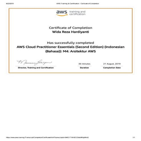 AWS Cloud Practitioner Essentials: M4