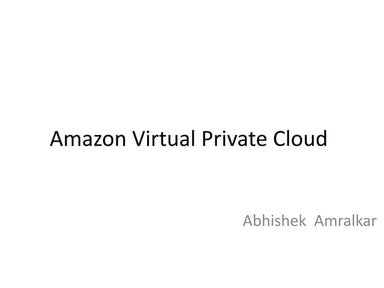 Aws VPC