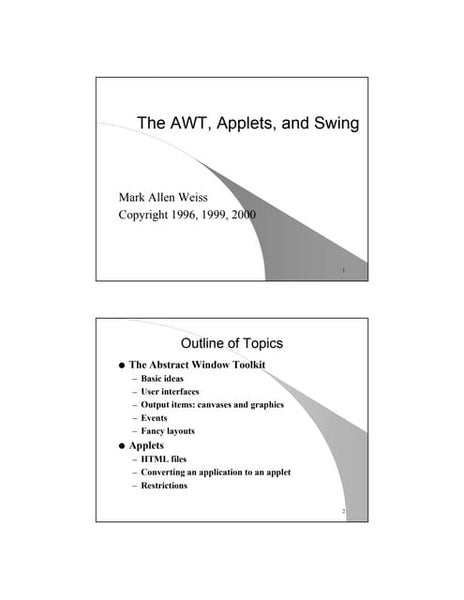 Java awt (abstract window toolkit)