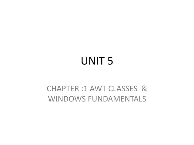AWT controls, Listeners