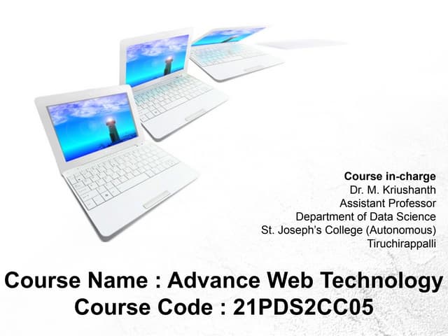 Advanced Web Technology using Django.pptx