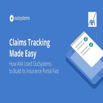 Axa Case Study with OutSystems