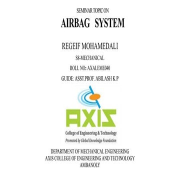 slides on AIR BAG SYS