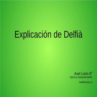 Axel delfià