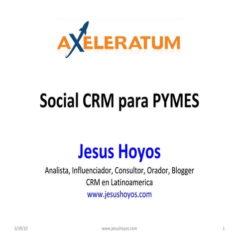 Social CRM para PYMES