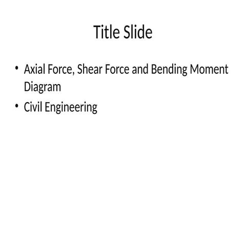 PRESENTATION OF AXIAL FORCE DIAGRAM by 10.01.03.132