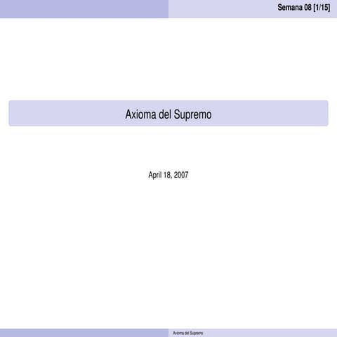 Axioma del supremo (1)