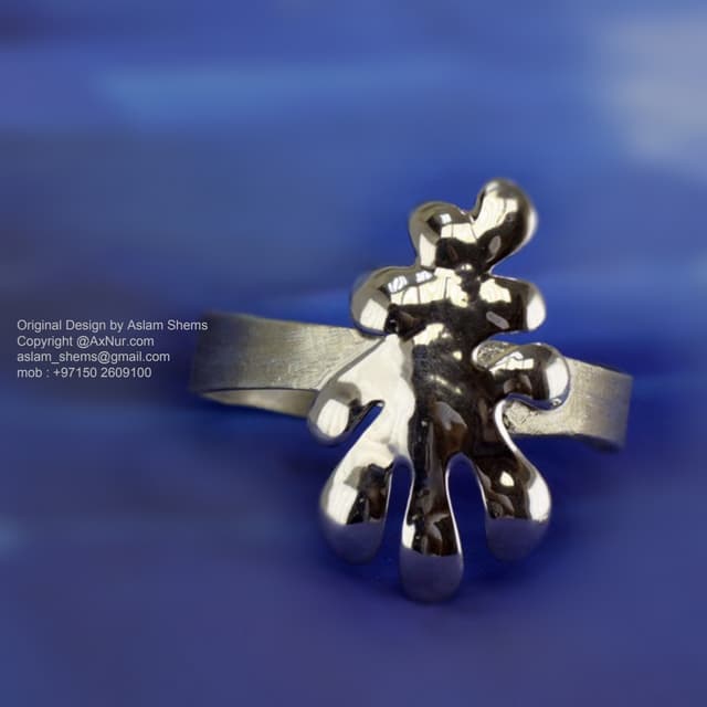 Axnur silver sculpture Jewelry collection - Eshqe