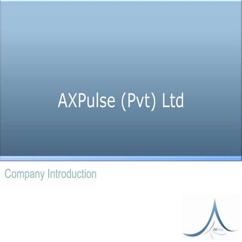 Ax pulse   company profile