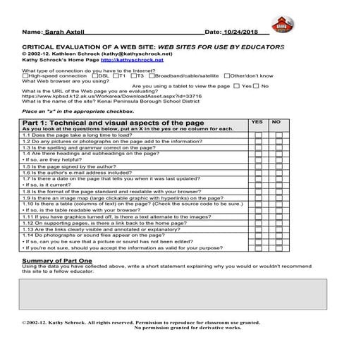 Evaluation of Writing Good Emails