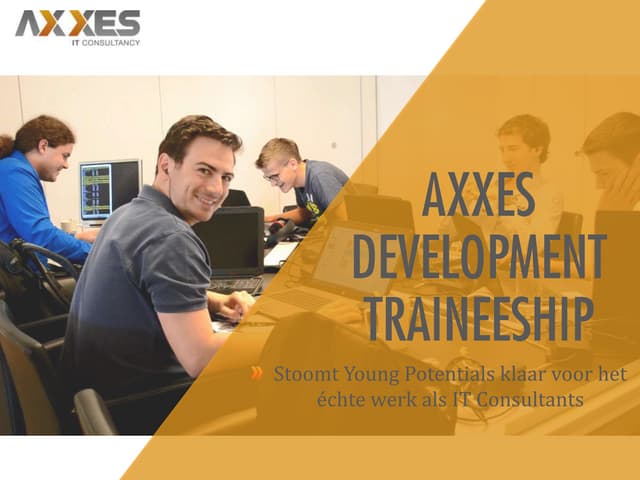 Axxes software development traineeship