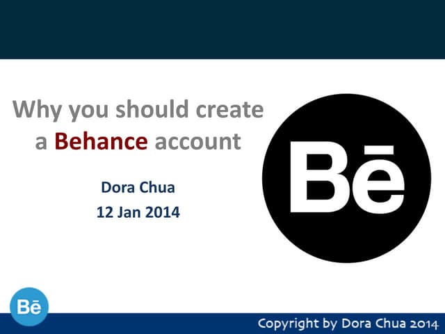 Why you should create a Behance account