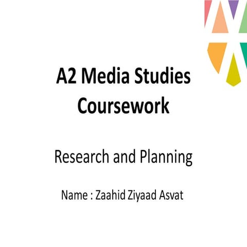 A-Level Media MIGRAiN - Zaahid Ziyaad Asvat