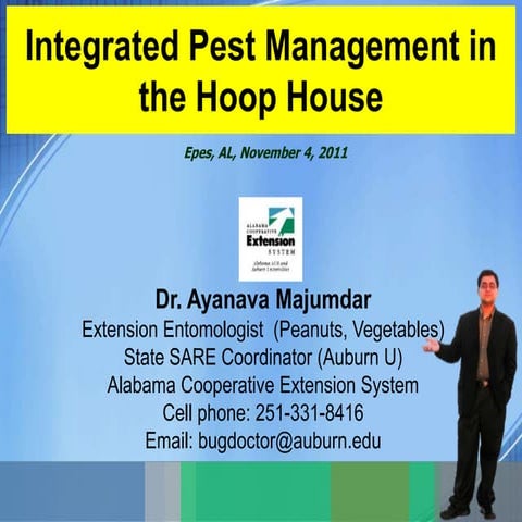 Hoophouse IPM workshop - Epes 2011