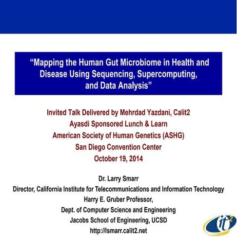 Mapping the Human Gut Microbiome in Health and Disease Using Sequencing, Supe...