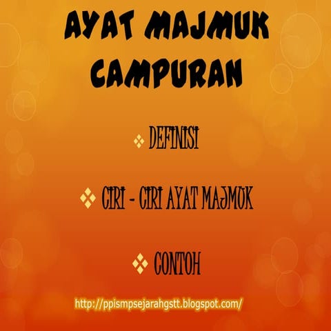 Ayat majmuk campuran i