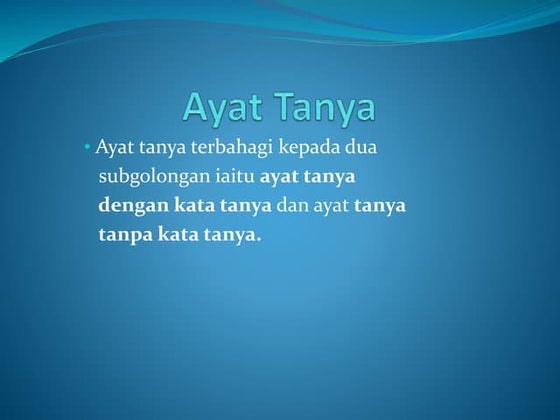 Bab 2-ayat-tanya | DOCX