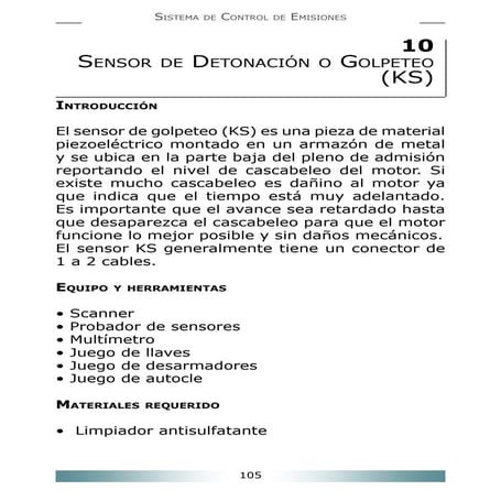 Ay g sensor de detonación o golpeteo (ks)