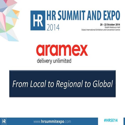From Local to Global: How HR Enabled the Evolution of Aramex International