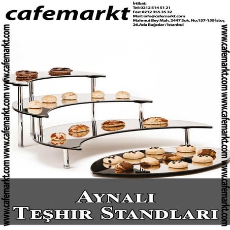 Aynalı Teşhir Standları