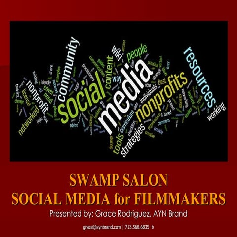 AYN Brand : Web 2.0 & Social Media for Filmmakers