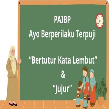 Materi Pelajaran PAI Kelas 2 : Ayo Berperilaku Terpuji.pptx