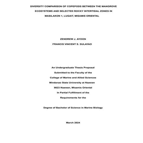 Diversity and abundance of Macrobenthos in a subtropical estuary ...