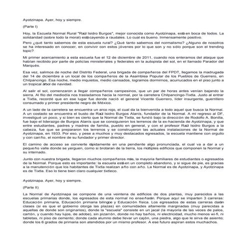 Ayotzinapa Somos Todos