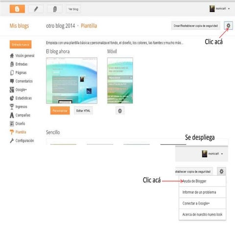 AYUDA DE BLOGGER intelligence overview