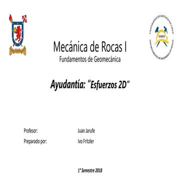 Esfuerzos 2D