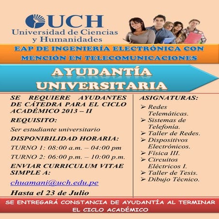 Ayudantía Universitaria