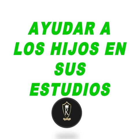 Ayudar a los niños a estudiar