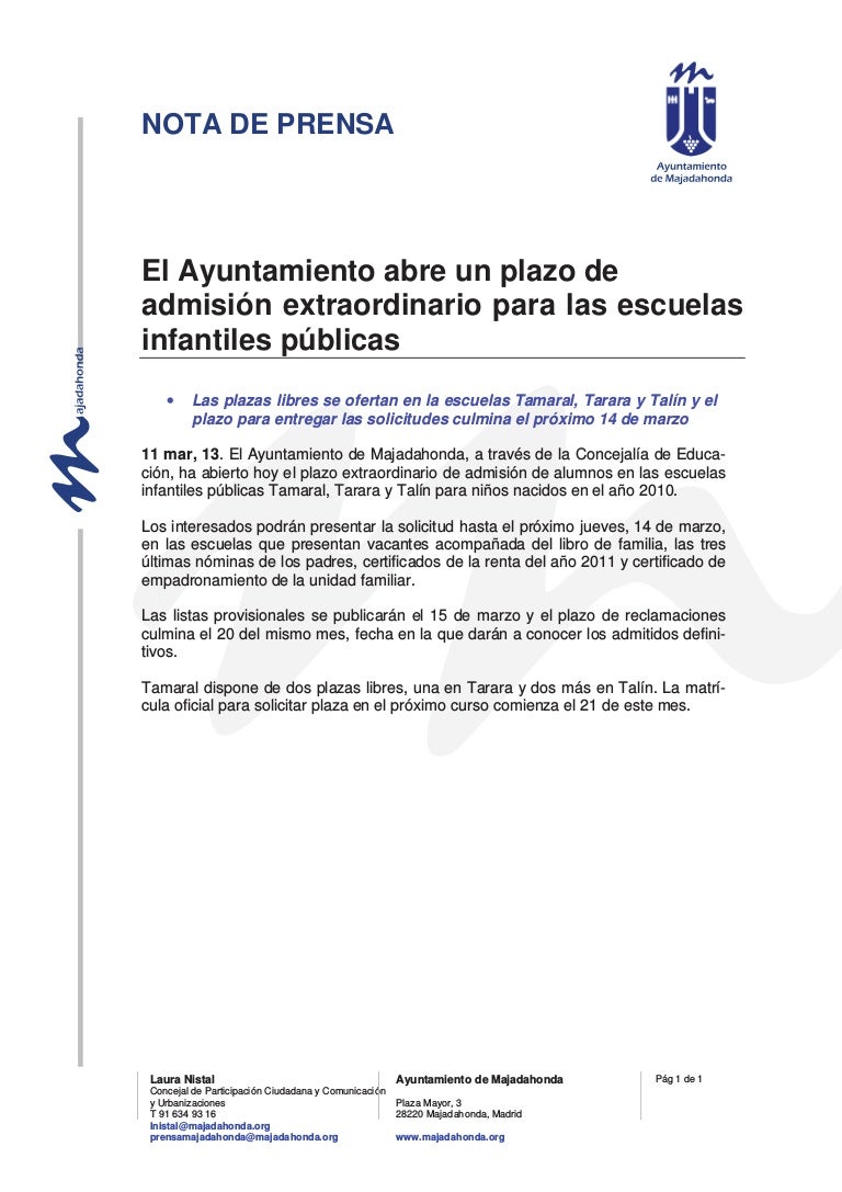 Ayuntamiento De Majadahonda 11 03 13